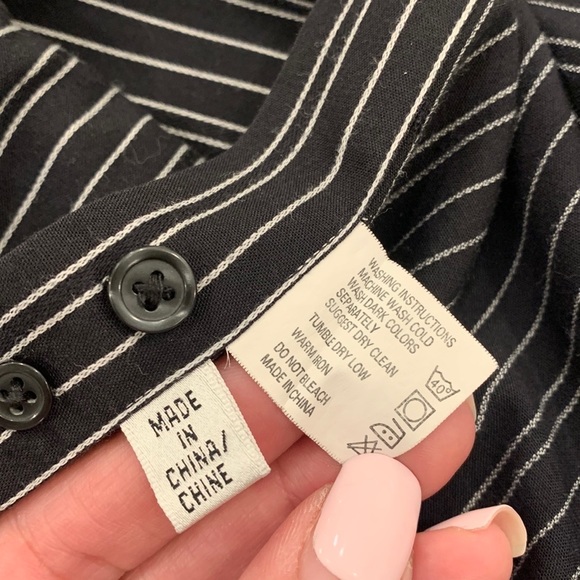 BALMAIN Vintage Striped Button Up Long Sleeve Shirt - Picture 8 of 10